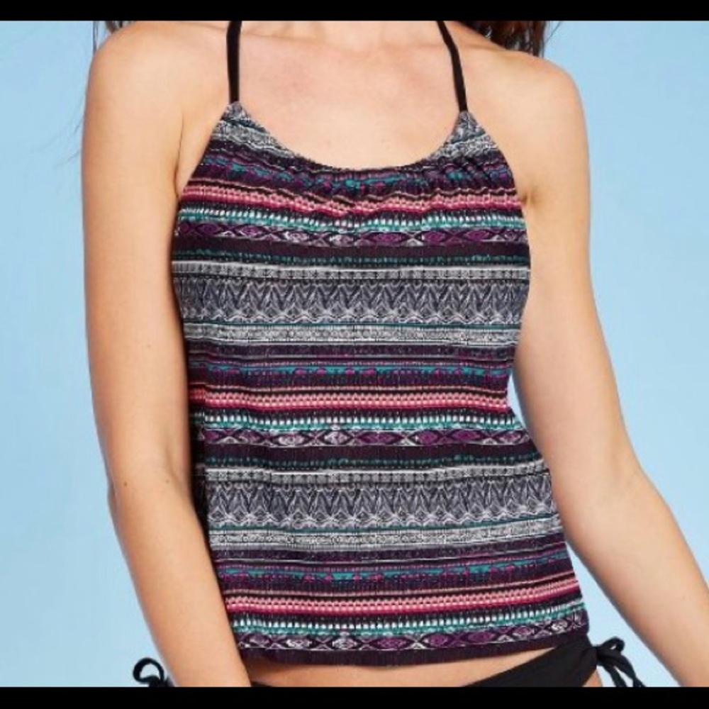 Women's Racerback Tankini Top - Kona Sol Large